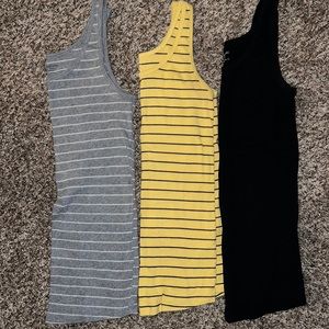 MHM ribbed tank tops